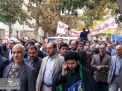 گزارش تصویری | حضور گسترده دانشگاهیان دانشگاه صنعتی شاهرود در راهپیمایی 13 آبان  | 